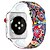 baratos Pulseira para Apple Watch-1pç Pulseira de relógio inteligente Compatível com Apple  iWatch Series 8 7 6 5 4 3 2 1 SE Pulseira Esportiva para iWatch Relógio inteligente Alça Pulseira Silicone Ajustável Respirável Antichoque