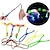 cheap Light Up Toys-10pcs Amazing Led Light Arrow Rocket Helicopter Flying Toy Party Fun Gift Elastic Slingshot Flying Copters Birthdays Outdoor Game for Children Kidsfor Halloween /Christmas Gift