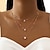 preiswerte Damenschmuck-Damen Halsketten Outdoor Vintage Halsketten Herz