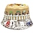 זול אביזרי קוספליי אנימה-כובע קיבל השראה מ One Piece קוף ד &#039;לופי אנימה אביזרי קוספליי כובע תערובת פולי / כותנה בגדי ריקוד גברים בגדי ריקוד נשים קוספליי תחפושות הלואין
