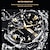 abordables Relojes digitales-Hombre Relojes de cuarzo Calendario Impermeable Noctilucente Fecha del día Acero Inoxidable Reloj