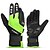 cheap Cycling Gloves-INBIKE Winter Gloves Bike Gloves Cycling Gloves Touch Gloves Winter Full Finger Gloves Anti-Slip Reflective Adjustable Waterproof Sports Gloves Mountain Bike MTB Road Cycling Ski / Snowboard Green