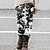 cheap Leggings-Women&#039;s Tights Leggings Skull Cat Pumpkin Print Full Length Tummy Control Butt Lift Halloween Weekend Skinny Fashion Tights Black White Micro-elastic Mid Waist
