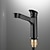 cheap Classical-Bathroom Sink Faucet,Black Bathroom Faucet,Brass Single Handle One Hole Bath Taps(Black/Grey/Chrome/Golden)