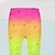 economico pantaloni 3d della ragazza-Da ragazza 3D Pop art Pantaloni Ghette Autunno Inverno Attivo stile sveglio 3D Poliestere Bambino 3-12 anni Esterno Strada Sport Standard