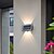 billige Vegglamper til utendørsbruk-led solcelle vegglampe utendørs vanntett hagelys gjerde veranda gjerdebelysning landskapsdekorasjon solenergi nattlampe