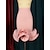 abordables Jupes midi-Femme Maigre Crochet Droite Midi Polyester Noir Rose Claire Vert Jupes Automne A Volants Mode Noël Halloween S M L