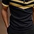 abordables Polo géométrique pour homme-Homme Rayé Polos à zip Chemise de golf Manche Courte Polos Chemises à Col Vêtement décontracté de travaile Vêtements de travail Tenue formelle Vêtements de festival Impression 3D Polo à fermeture