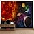 levne krajinářský gobelín-vesmír planety gobelín vesmír galaxie gobelín nástěnný závěs do ložnice gobelín plážová přikrývka vysokoškolská kolej domácí dekorace