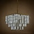 voordelige Kroonluchters-40cm hangende lantaarn design kroonluchter metaal geschilderde afwerkingen modern 220-240v
