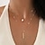 cheap Super Sale-Women&#039;s necklace Outdoor Fashion Necklaces Geometry