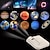 cheap Projector Lamp&amp;Laser Projector-Planet Moon Projection Lamp Galaxy Light Projector Night Light Photo Prop Wall Lights Party Decoration Bedroom Decor