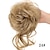 billige Chignons (nakkeknude)-fabrik engros udenrigshandel syntetisk paryk bolle hår ring rodet hår ring elastisk kugle hoved behagelig dagligt