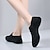 cheap Jazz Shoes-Women&#039;s Jazz Shoes Dance Shoes Practice Professional Split Sole Flat Heel Round Toe Loafer Slip-on Adults&#039; Children&#039;s Black Dark Gray Camel