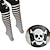 preiswerte Schädel &amp; Knochen-Totenkopf Halloween Strümpfe / Strumpfhosen / Halloween Requisiten Halloween Damen Halloween / Karneval Einfache Halloween-Kostüme Verkleiden