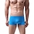 voordelige Comfortabel herenondergoed-Voor heren 1 pak Ondergoed Basic slipje Boxer Slip Nylon Antibacterieel Waterdicht Heldere kleur Medium Taille Zwart Wit