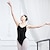 cheap Leotards-Ballet Leotard / Onesie Ruching Pure Color Women&#039;s Performance Training Sleeveless High Poly&amp;Cotton Blend