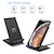 cheap Wireless Chargers-15W Fast Wireless Charger Qi Certified Wireless Charging Stand Compatible with iPhone 13/12/SE 2020/11/XS Max/XR/X Samsung Galaxy S22 S21 S20 S10 Note 20 and Qi Supported Phones