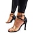 ieftine Pantofi Dans Latin-Pentru femei Încălțăminte latină Pantofi De Dans Interior Profesional Samba Pantofi sexy stil minimalist Buclă Adulți Negru