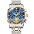 お買い得  機械式腕時計-Olevs メンズ機械式時計カレンダー高級防水ファッション自動自動巻きムーンフェイズ夜光ステンレススチールストラップ腕時計