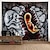 levne umělecké tapisérie-graffiti zeď gobelín umění výzdoba deka závěs závěs domácí ložnice obývací pokoj dekorace polyester