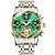 levne Mechanické hodinky-olevs pánské mechanické hodinky kalendář luxusní voděodolné módní automatické samonatahovací fáze měsíce svítící nerezové řemínkové hodinky