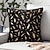 cheap Textured Throw Pillows-Decorative Toss Pillows Soft Plush Pillow Cover Gold Feather Modern Square Seamed Traditional Classic for Bedroom Livingroom Sofa Couch Chair Superior Quality