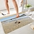 abordables Alfombra de baño absorbente-Alfombrilla de suelo con impresión digital serie temática de concha alfombrillas de baño modernas no tejidas/espuma viscoelástica novedad baño