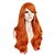 abordables Pelucas de personajes de películas-Pelucas de cosplay Naranja Rizado Pelo sintético Larga pelucas Mujer pelucas Para la fiesta