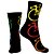 cheap Cycling Socks-Men&#039;s Women&#039;s Socks Funny Socks Novelty Socks Bike / Cycling Breathable Soft Comfortable 1 Pair Graphic Cotton Black / Orange Red / Blue Yellow / Blue S M L