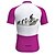 abordables Maillots pour hommes-Homme Maillot de cyclisme À Motifs Drôle Évolution Manche Courte Cyclisme Maillot Top avec 3 poches arrière VTT Vélo tout terrain Cyclisme sur route Séchage Rapide Bandes réfléchissantes Poche