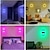 זול אורות קיר פנימיים-led rgb wifi bluetooth 2.4g עמעום מנורת קיר 10w rgb חכם אקריליק מנורת קיר פנימית שליטת אפליקציית שליטה תואם אלכסה ו-google home assistant ללא רכזת מתאים למסדרון חדר השינה