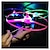 ieftine Jucării cu Aprindere-3 seturi de jucării zburătoare - snur de tragere cu lumină LED colorată jucărie zburătoare jucărie cu disc zburător pentru copii de interior în aer liber care se joacă