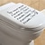abordables Accessoires pour salle de bains-Drôle avertissement toilettes autocollants dessin animé enfant miction couvercle de toilette wc porte autocollant amovible ménage auto-adhésif décor papier