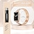 cheap Apple Watch Bands-Jewelry Bracelet Compatible with Apple Watch band 38mm 40mm 41mm 42mm 44mm 45mm 49mm with Case Women Bling Diamond Stainless Steel Rhinestone Strap Replacement Wristband for iwatch Ultra 2 Series 9 8