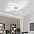 billiga Dimbara taklampor-90 cm dimbara infällda lampor pvc modern stil klassisk stilfull svart modern nordisk stil 110-240 v