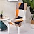 tanie Pokrowiec na krzesło do jadalni-1 sztuka geometryczny pokrowiec na krzesło do jadalni, elastyczny pokrowiec na siedzenie, pokrowiec na krzesło do jadalni, wesela, dekoracje świąteczne