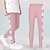 olcso 3D-s lány alsók-Gyerekek Lány Nadrágok Cicanadrágok Fehér Szürke Arcpír rózsaszín Grafika Ősz Tél Aktív Szabadtéri 3-12 év / aranyos stílus / 3D mintás / Harisnyanadrág