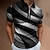 cheap Men&#039;s 3D Zipper Polo-Men&#039;s Polo Shirt Golf Shirt Spiral Stripe Turndown Black Red Blue Light Purple Orange 3D Print Street Daily Short Sleeve Zipper 3D Clothing Apparel Fashion Casual Comfortable