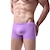 voordelige Comfortabel herenondergoed-Voor heren 1 pak Ondergoed Basic slipje Boxer Slip Nylon Antibacterieel Waterdicht Heldere kleur Medium Taille Zwart Wit