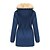 cheap Down&amp; Parkas-Women&#039;s Winter Jacket Winter Coat Parka Outdoor Daily Wear Vacation Going out Warm Breathable Zipper Pocket Fur Collar Fleece Lined Elegant Lady Comfortable Hoodie Regular Fit Solid Color Outerwear