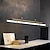 preiswerte Liniendesign-80cm LED-Pendelleuchte modernes Liniendesign Kette verstellbare Hängelampe für Küche Esszimmer Wohnzimmer Schwarz und Gold 110-120V 220-240V