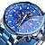 cheap Mechanical Watches-Forsining Men Mechanical Watch Top Brand Luxury Military Sport Wristwatch Three Dials Calendar Luminous Automatic Self-winding Waterproof Mechanical Stainless Steel Watch Male Clock