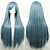 cheap Costume Wigs-Cos Wig Color Long Straight Hair Cosplay Wig European and American Anime 80cm Wig