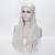 abordables Pelucas de personajes de películas-Peluca de Cosplay de Halloween para Reina Dragón Fantasía Larga Onda Rubio Platino