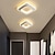 voordelige Dimbare plafondlampen-24cm dimbare plafondlampen metaal geschilderde afwerkingen led nordic stijl 220-240v