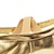 Недорогие Одежда для танцев-женские балетки комплект для танца живота тренировочная танцевальная обувь для сцены в помещении профессиональный каблук с разделенной подошвой на плоской подошве на резинке золотого цвета с шнурком