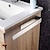 baratos Toalheiros-Toalheiro autoadesivo 304 em aço inoxidável banheiro toalete toalheiro cozinha autoadesivo anel de toalha rack de hardware