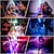 preiswerte Dekoration &amp; Nachtlicht-Partylichter DJ-Discolichter Multi-Muster sprachaktivierte Laserlichter Flash-Bühnenlichtprojektor für Partys im Innen- und Außenbereich, Geburtstagsdekorationen, Club, Tanz, Hochzeit, Karaoke,