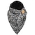 abordables Écharpes &amp; foulard Femme-écharpe triangle col imprimé imitation cachemire boucle à capuche femme